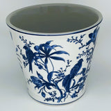 Les Oiseau Bleu Ceramic Pot Medium