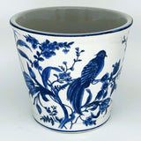 Les Oiseau Bleu Ceramic Pot Small