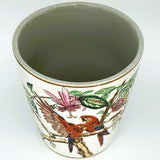 Les Perroquets Ceramic Tapered Pot