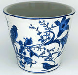 Les Oiseau Bleu Ceramic Pot Small
