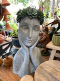Head Planter Girl Leaning Right